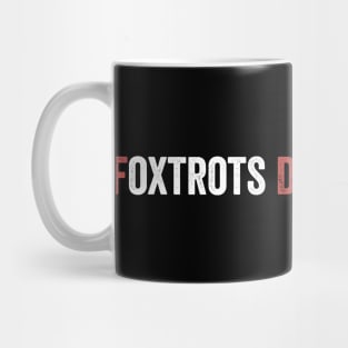 Foxtrot Delta Tango Retro Vintage Mug